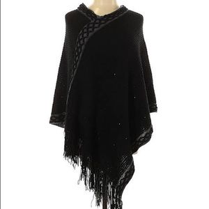 Maxsport Black/Dark Grey Poncho